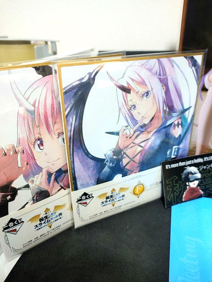 Reincarnated as a Slime Anime Shion Milim Rimuru Figure Goods Lot A JAPAN