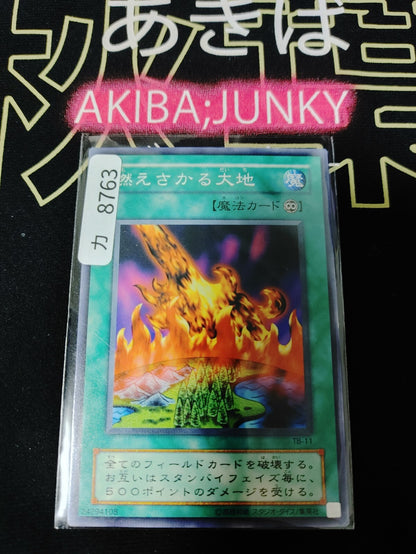 Burning Land Yugioh TB-11 Yu-Gi-Oh Konami OCG JAPAN