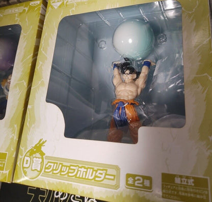 Dragon Ball Goku Vegeta Ichiban Kuji Clip Holder Anime Figure Plush JAPAN LOT