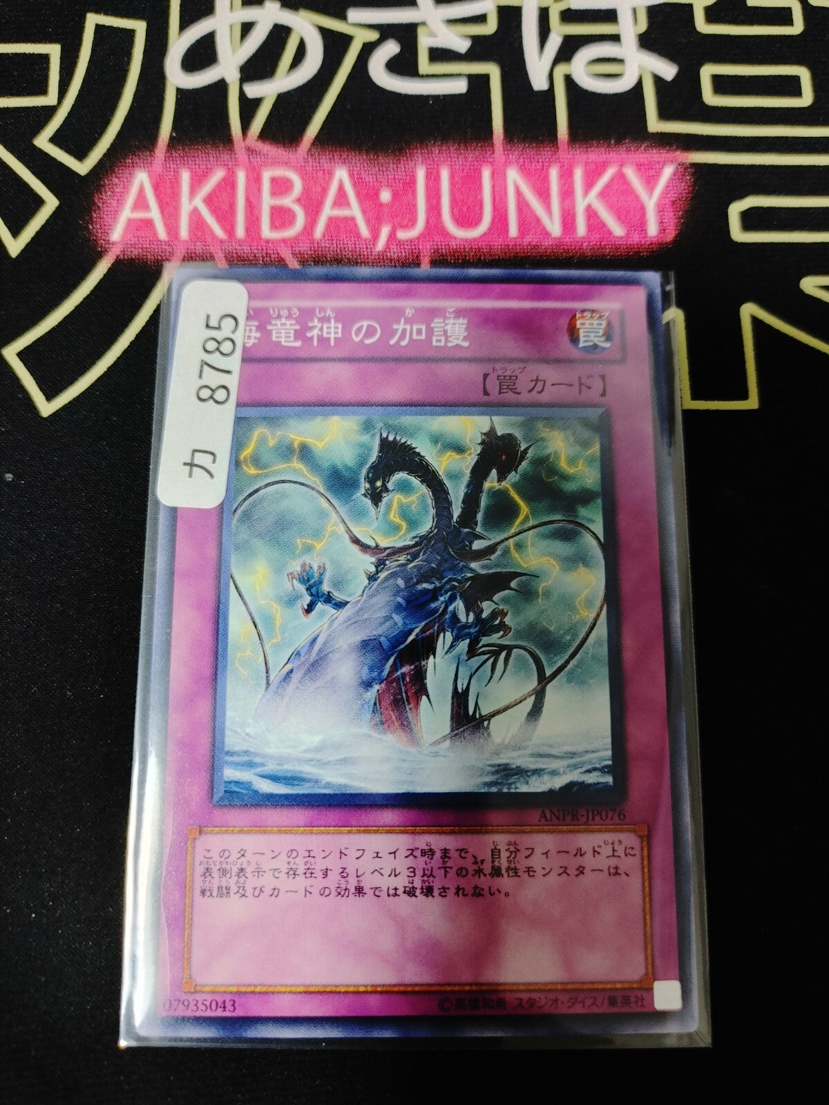 Aegis of the Ocean Dragon Lord Yugioh ANPR-JP076 Yu-Gi-Oh Konami OCG JAPAN