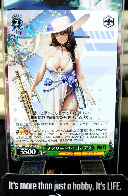 Weiss Schwarz Mary Bay Goddess NIK/S117-039 R Gun Gal JAPAN