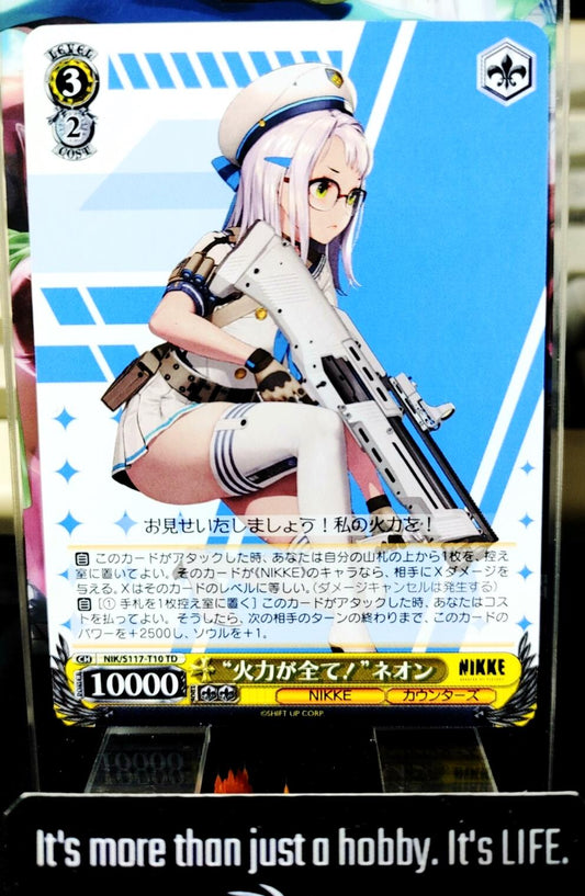 Weiss Schwarz Nikke NIK/S117-T10 Neon Gun Gal JAPAN