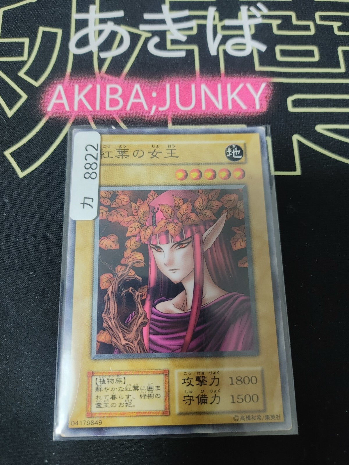 Queen of Autumn Leaves Yugioh Yu-Gi-Oh Konami OCG JAPAN