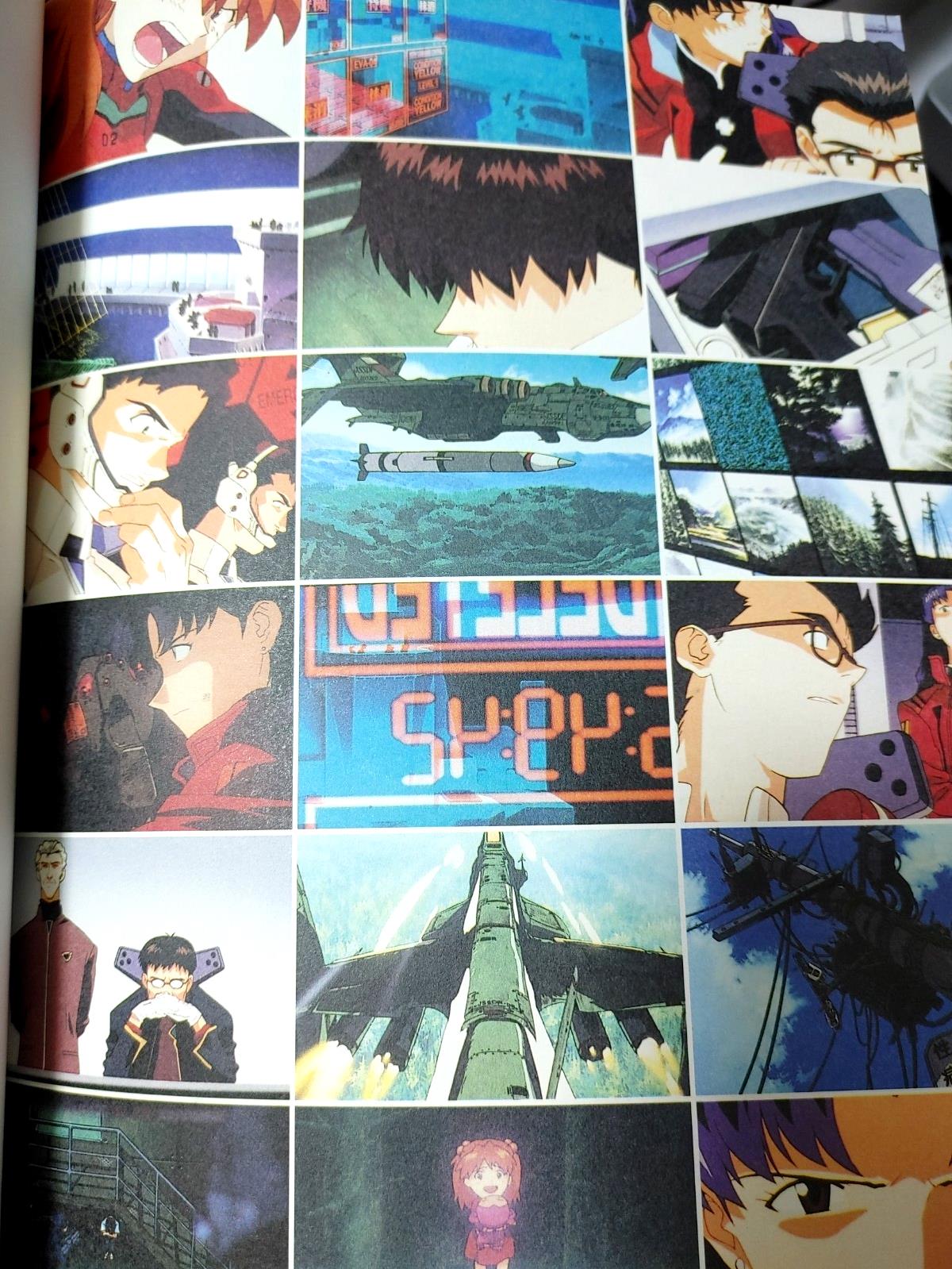 Evangelion Death Rebirth Theatrical Design Content Anime Booklet Vintage JAPAN