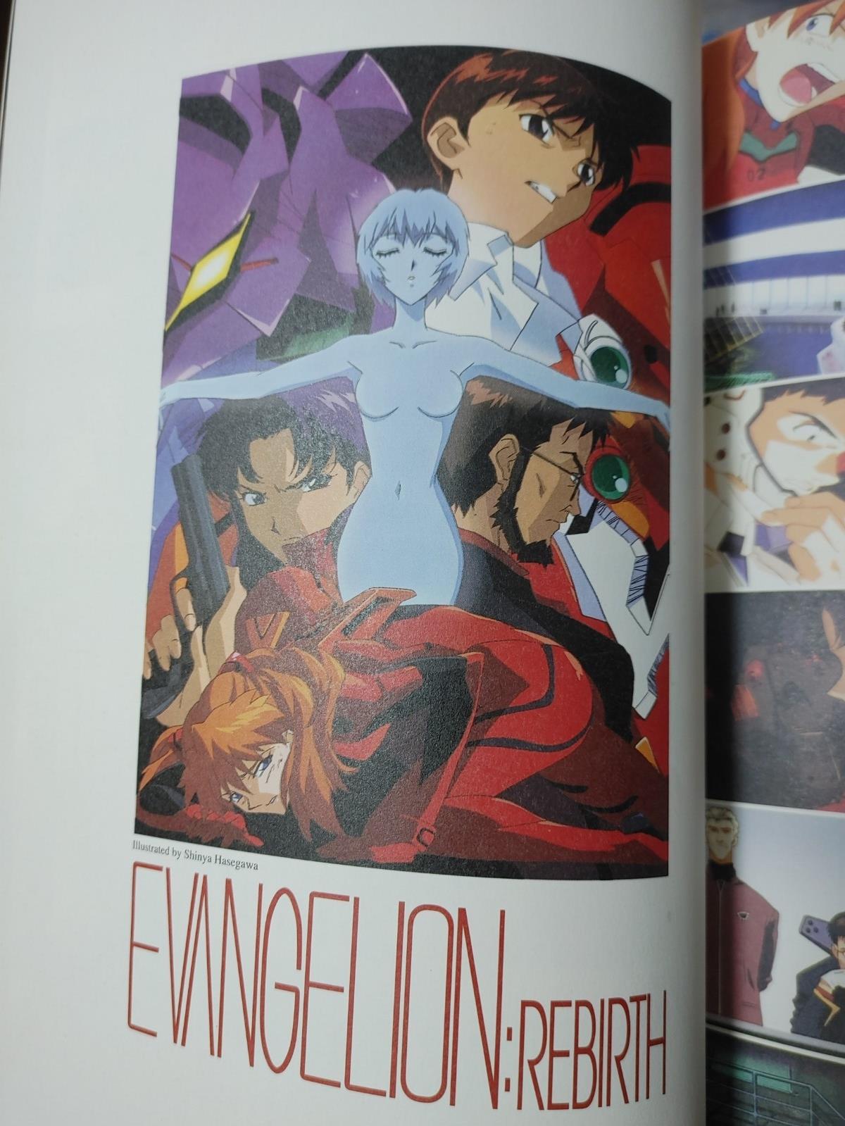 Evangelion Death Rebirth Theatrical Design Content Anime Booklet Vintage JAPAN