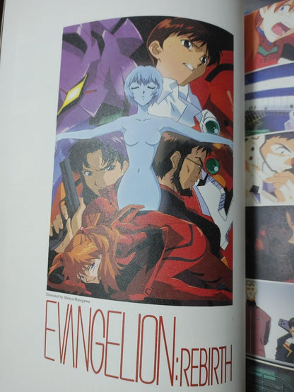 Evangelion Death Rebirth Theatrical Design Content Anime Booklet Vintage JAPAN