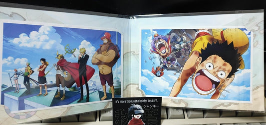One Piece Animation Cel Scene Display Folding Panel Decoration Luffy Promo JAPAN