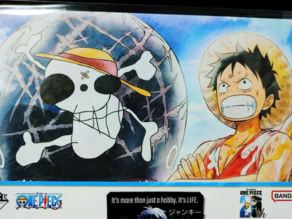 One Piece Animation Cel Print Style Scene Board Panel Decoration Luffy E JAPAN