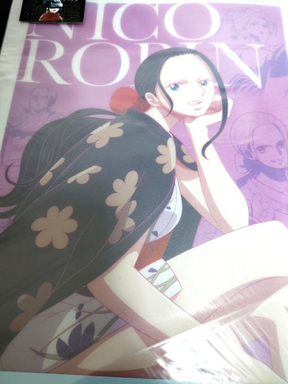 One Piece Anime Collectible Visual Poster Board Nico Robin A JAPAN
