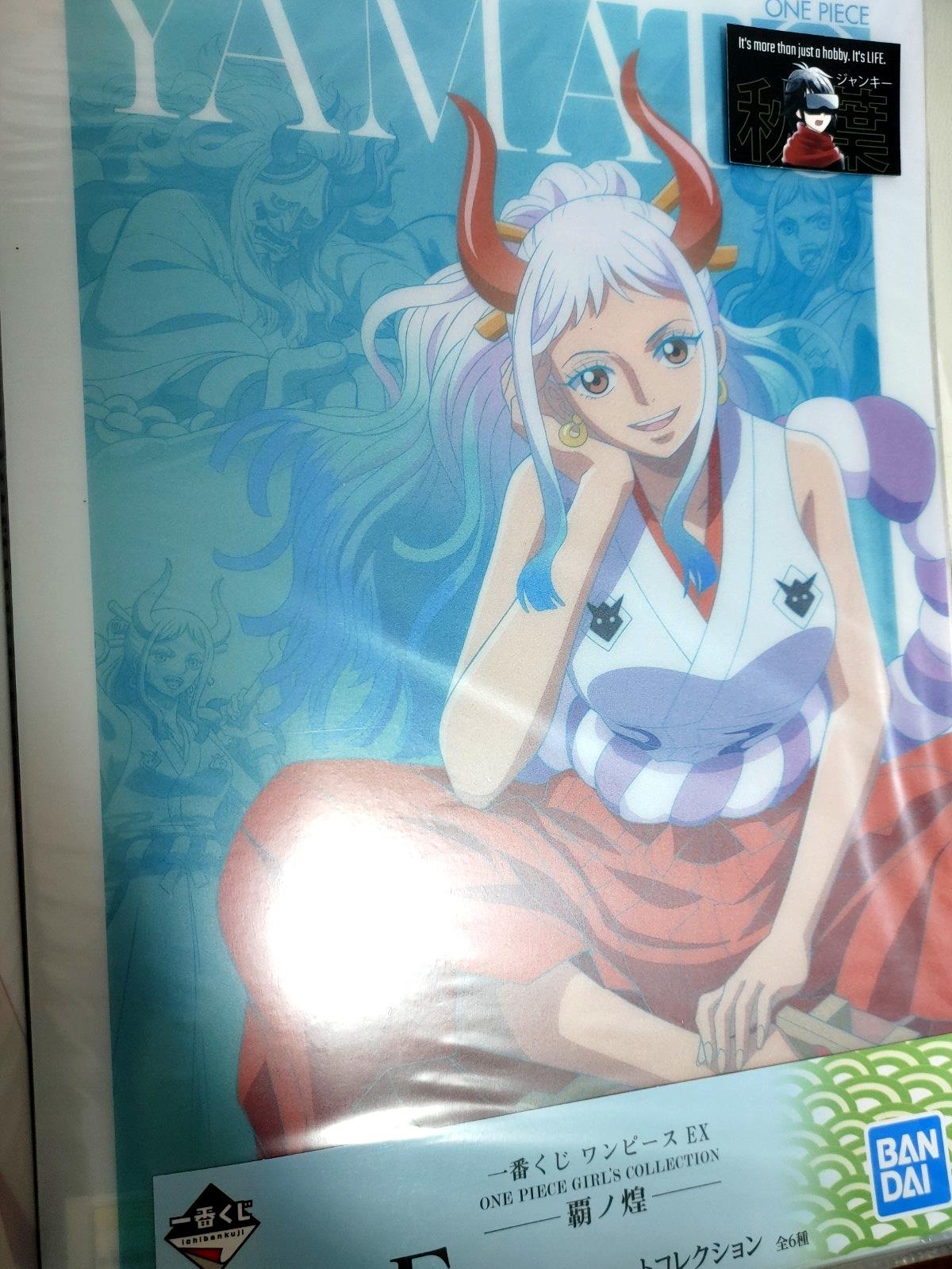 One Piece Anime Collectible Visual Poster Board Yamato A JAPAN