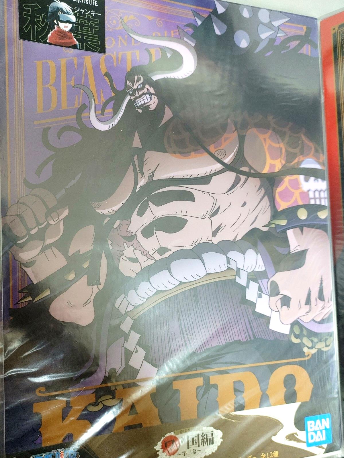 One Piece Anime Collectible Visual Poster Board Kaido C JAPAN