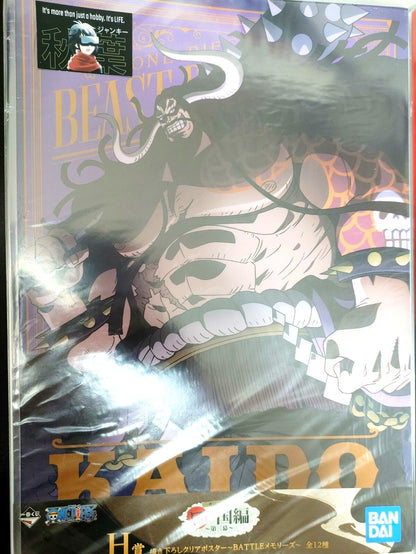 One Piece Anime Collectible Visual Poster Board Kaido C JAPAN