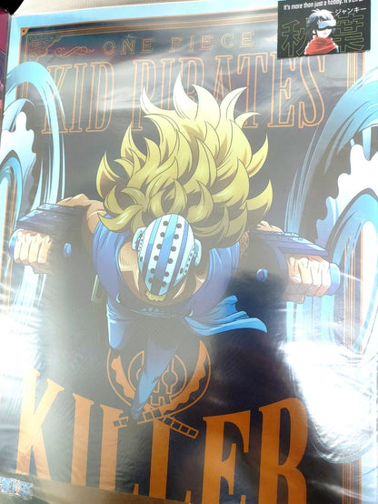 One Piece Anime Collectible Visual Poster Board Killer C JAPAN
