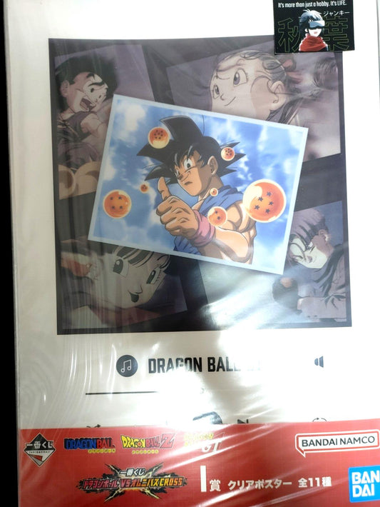 Anime Dragon Ball GT Anime Visual Board Poster C JAPAN Limited