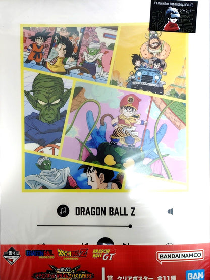 Anime Dragon Ball Z Anime Visual Board Poster E JAPAN Limited