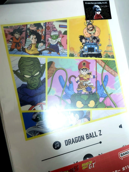 Anime Dragon Ball Z Anime Visual Board Poster E JAPAN Limited