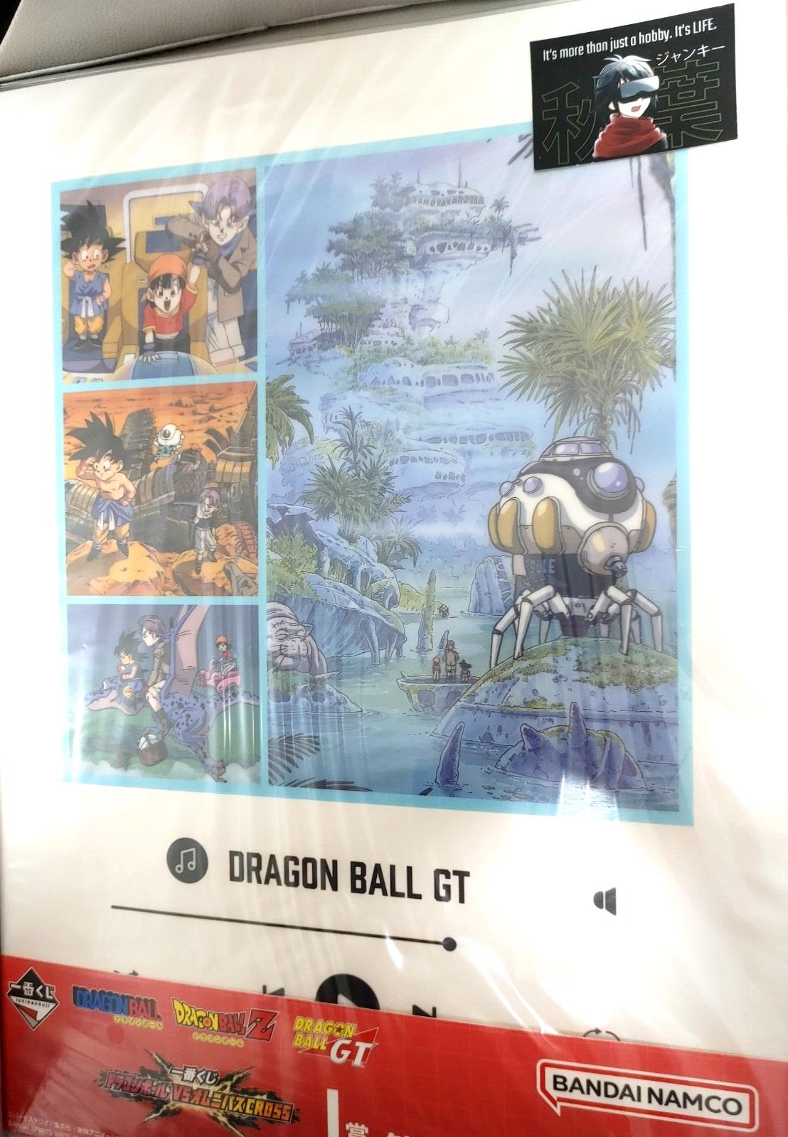 Anime Dragon Ball GT Anime Visual Board Poster G JAPAN Limited