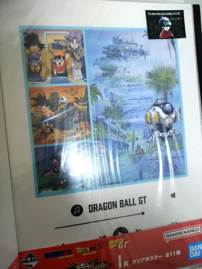Anime Dragon Ball GT Anime Visual Board Poster G JAPAN Limited