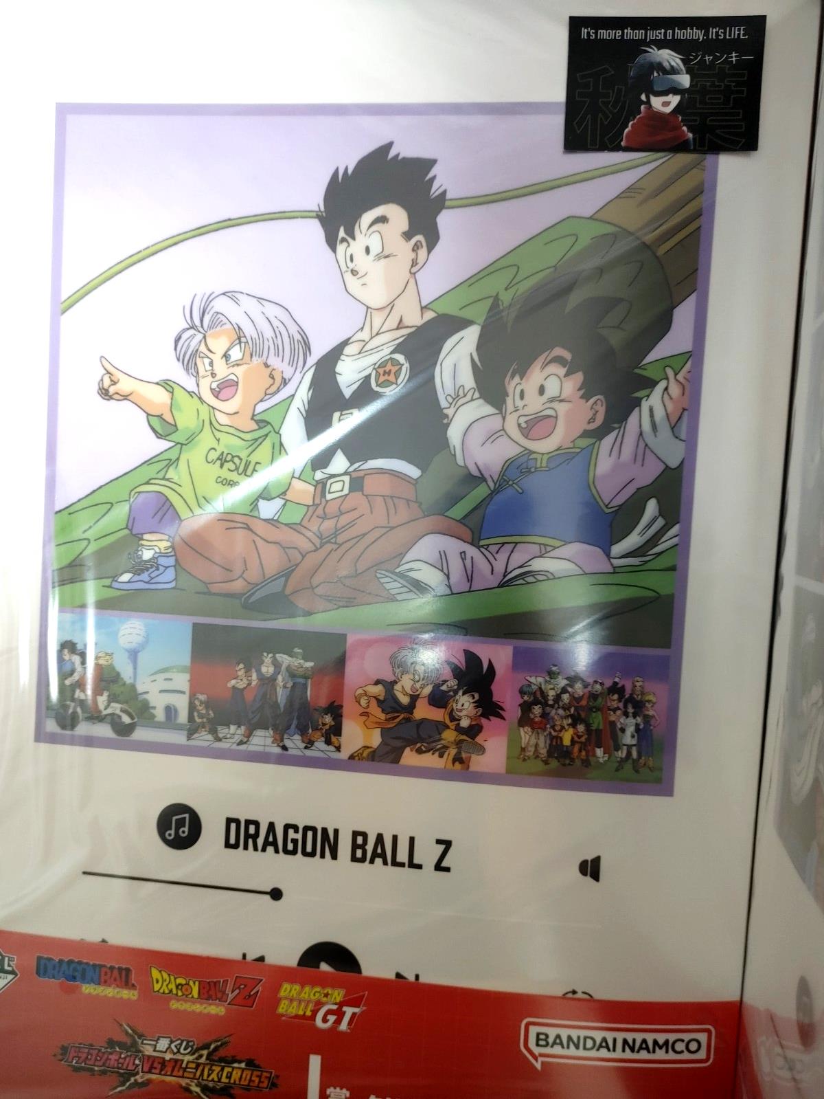 Anime Dragon Ball Z Anime Visual Board Poster H JAPAN Limited