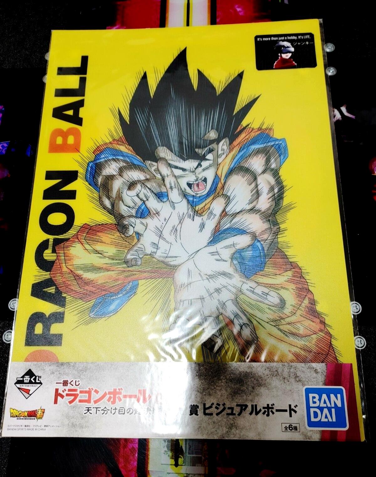 Anime Dragon ball Animation Design Visual Board Poster Goku I Japan Limited