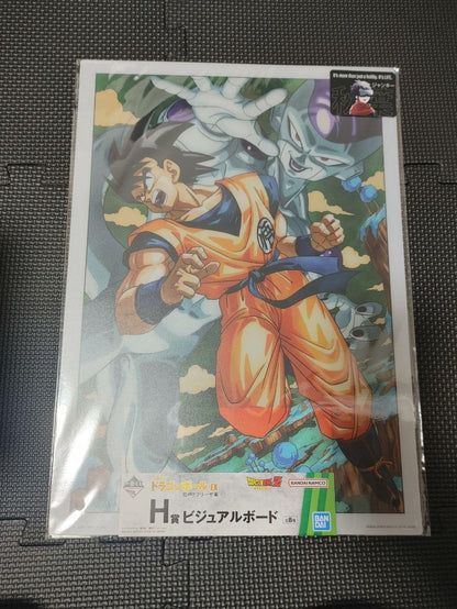 Dragon ball Animation Visual Board Freeza Goku Poster  Hf Japan Limited