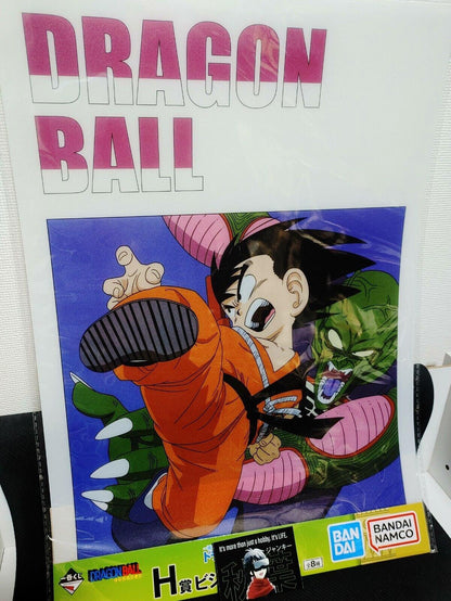 Dragon Ball Goku Piccolo Animation Design Visual Board Poster Japan Limited