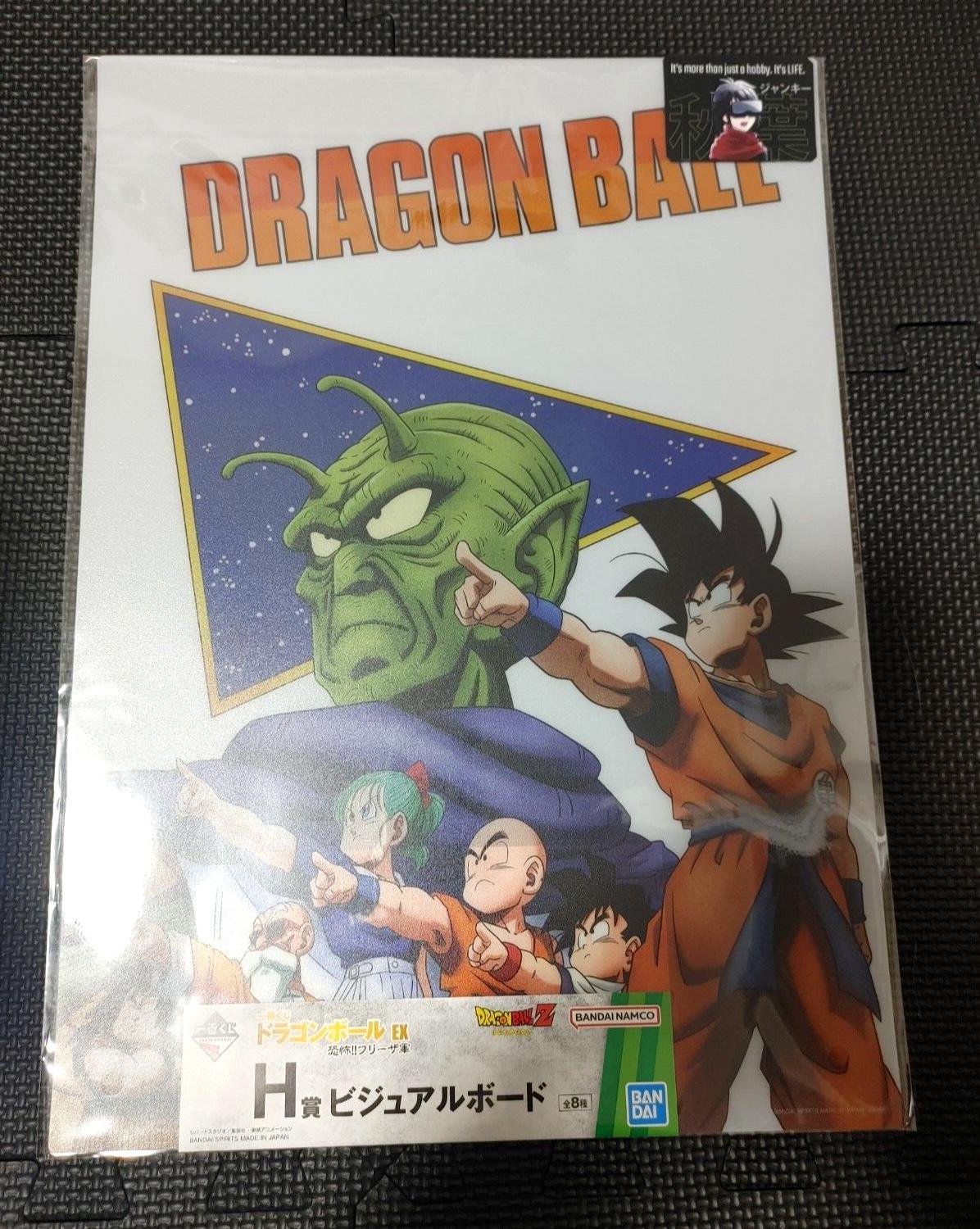 Dragon ball Animation Visual Board Kami Bulma Goku Hc Poster Japan Limited