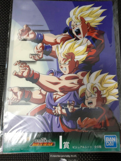 Dragon ball Z Goku Gohan Goten Kame Animation Design Visual Board Poster Japan L
