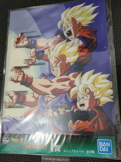 Dragon ball Z Goku Gohan Goten Kame Animation Design Visual Board Poster Japan L