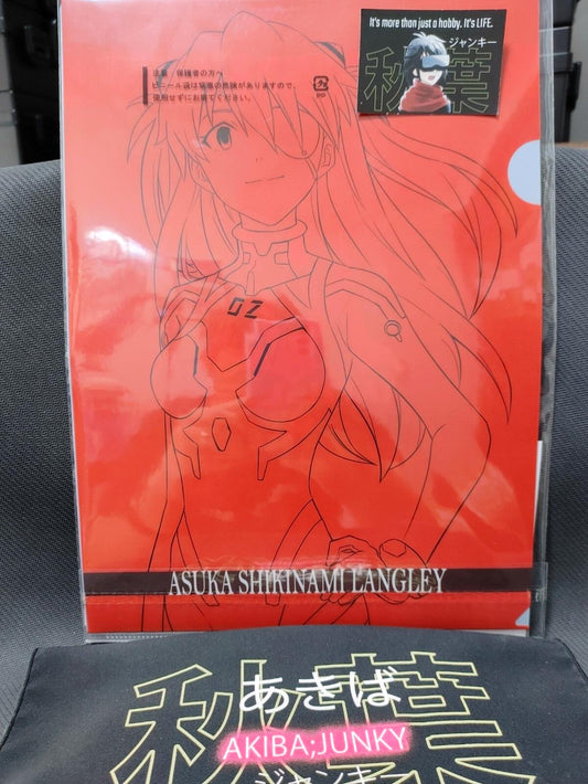 Evangelion Asuka B Clear File Design Anime Japan Limited Release