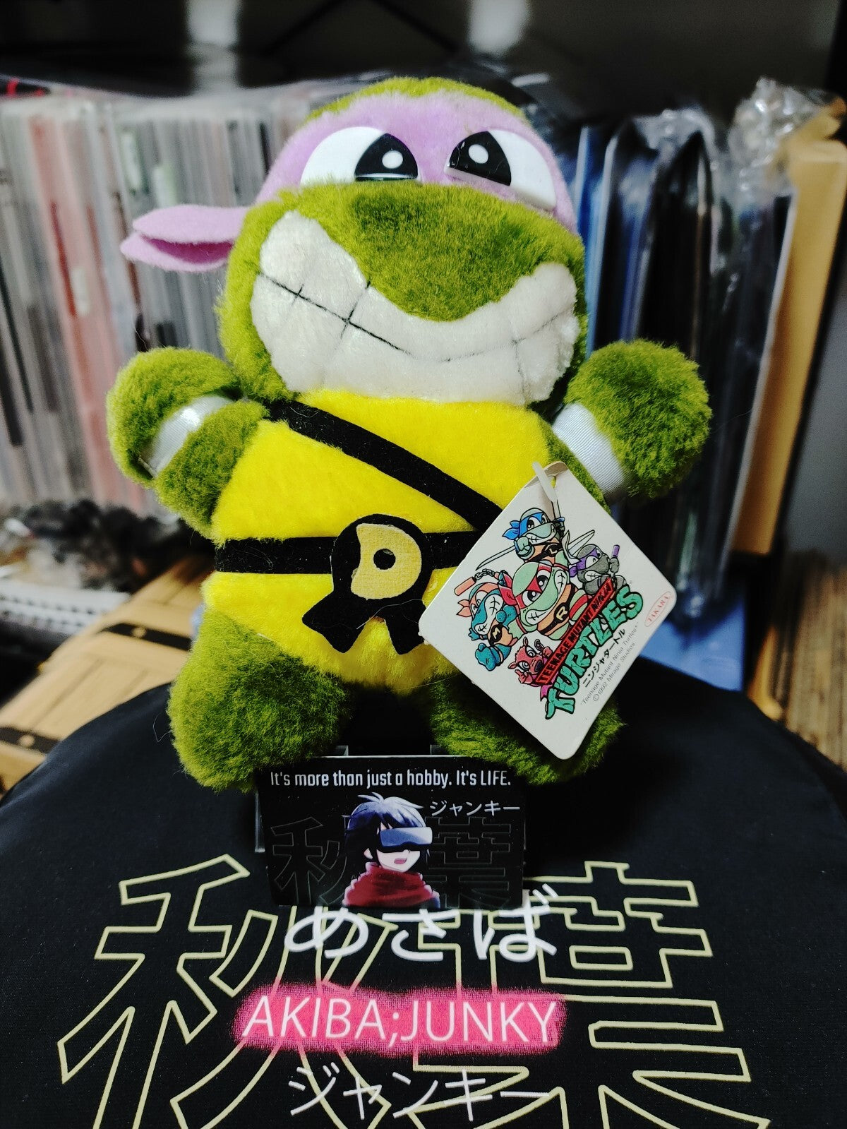 Teenage Mutant Ninja Turtles Plush Donatello TMNT Vintage Takara JAPAN