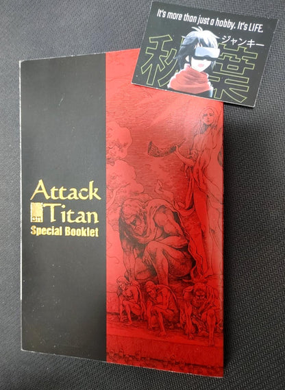 Attack on Titan Promo Booklet Special Limited Anime Manga Japan Release