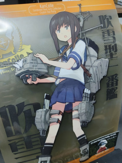 Kantai Collection Kancolle Design Clear Poster Fubuki Limited JAPAN