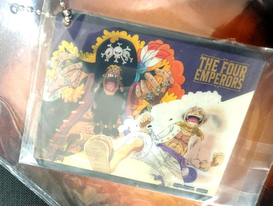 One Piece Luffy Anime Acrylic Charm Hologram Scene Change Accessory Japan