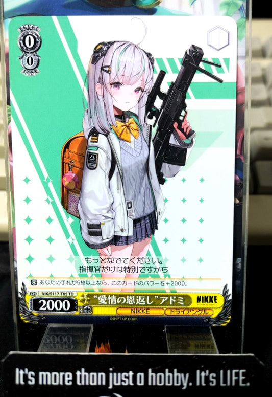 Weiss Schwarz Nikke NIK/S117-T05 Admi Gun Gal JAPAN
