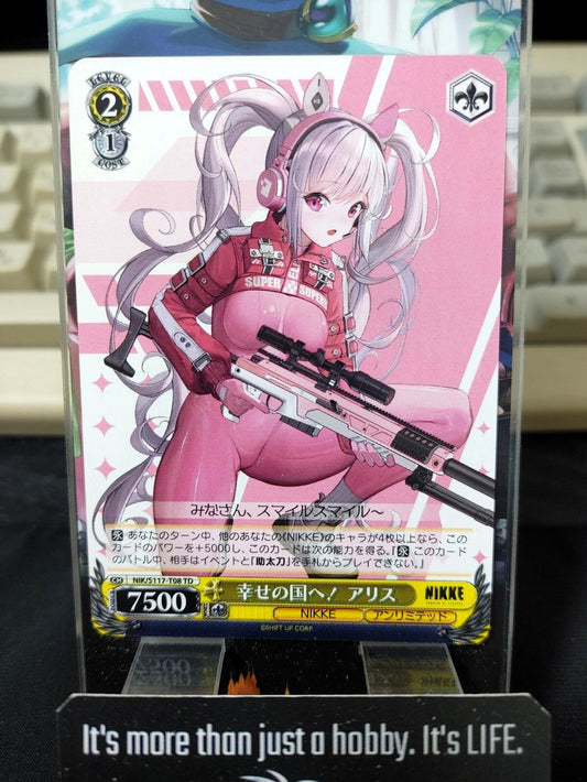 Weiss Schwarz Nikke NIK/S117-T08 Alice Gun Gal JAPAN