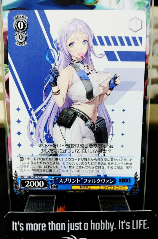 Weiss Schwarz Nikke NIK/S117-096 U Folkwang Gun Gal JAPAN