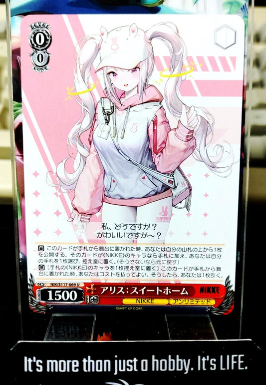 Weiss Schwarz Nikke NIK/S117-069 U Alice Gun Gal JAPAN