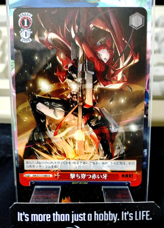 Weiss Schwarz Nikke NIK/S117-080 U Piercing Fang Gun Gal JAPAN