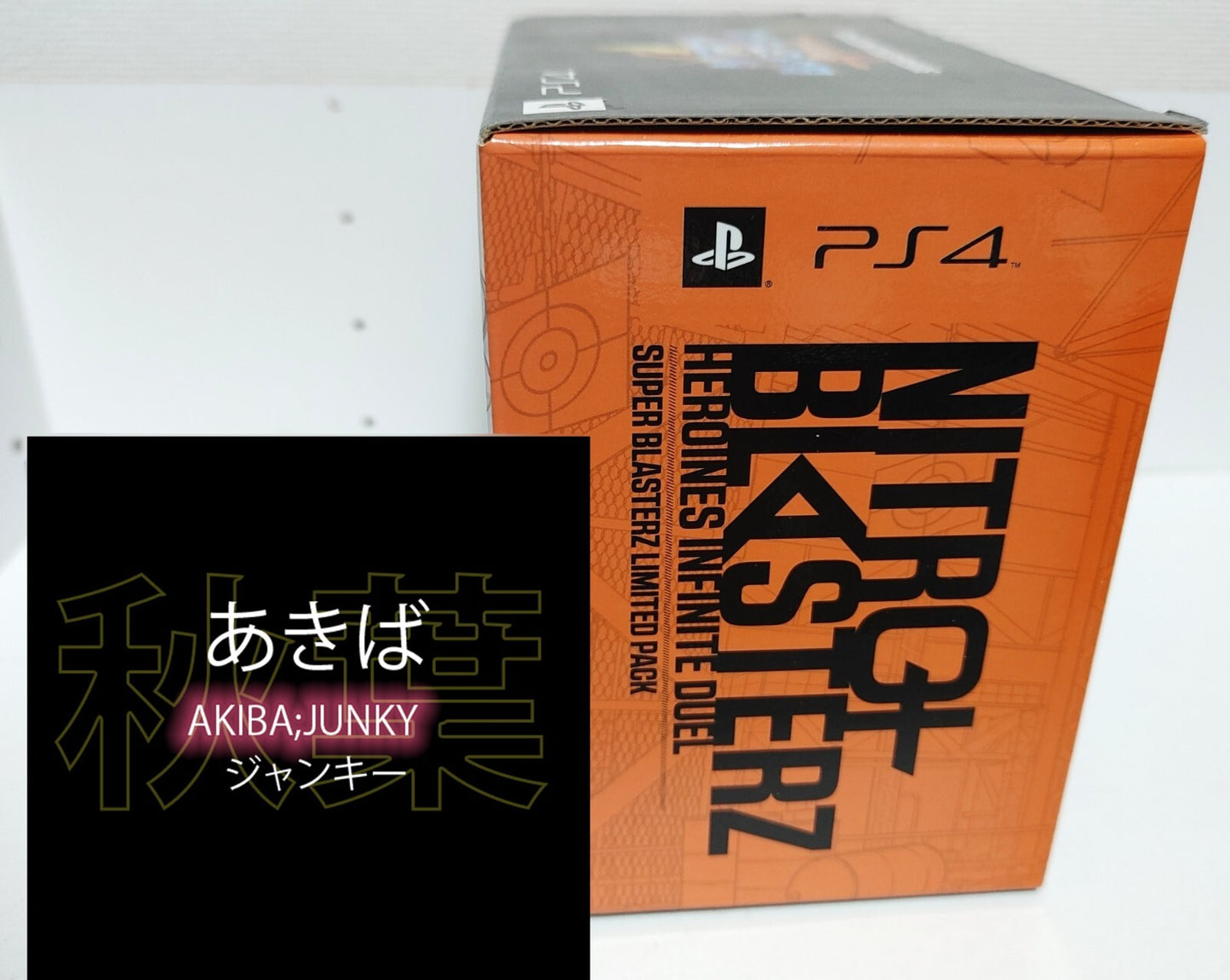 Nitro Plus Blasters Heroines Infinite Duel PS4 Limited Edition Soundtrack Set JP