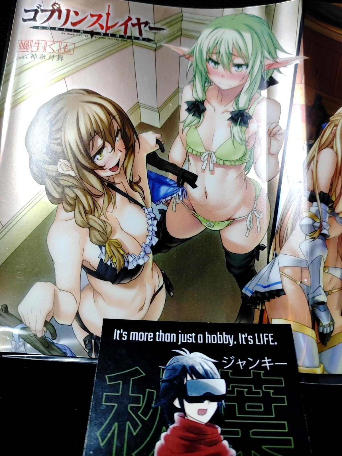 Goblin Slayer Cow Girl High Elf Priestess Guild Girl Bikini Armor Promo Cover JP