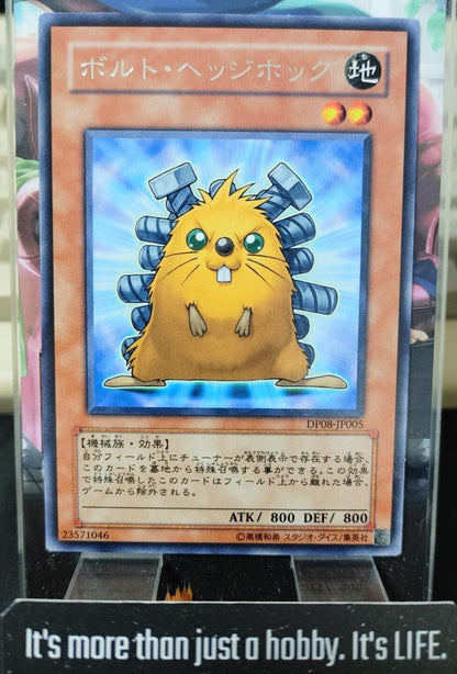 Quillbolt Hedgehog Yugioh DP08-JP005  Rare Yu-Gi-Oh Konami OCG JAPAN