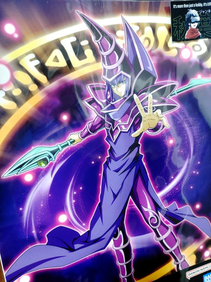 Dark Magician Yu-Gi-Oh  Clear Poster A Yugioh JAPAN UNCENSORED