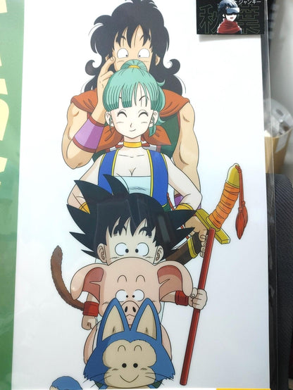 Anime Dragon ball Animation Bulma Yamcha Oolong Goku Poster Japan Limited