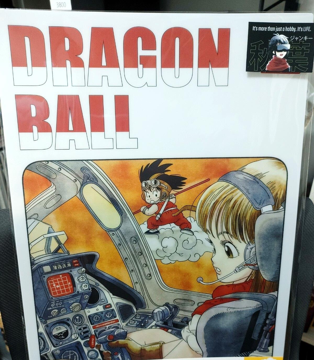 Anime Dragon ball Animation Bulma Goku Poster Japan Limited