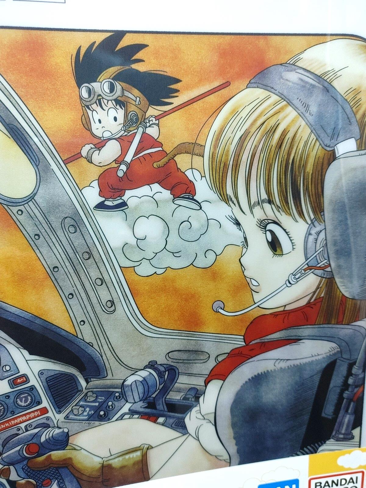 Anime Dragon ball Animation Bulma Goku Poster Japan Limited