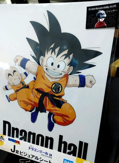 Dragon ball Anime Goku Krillin Poster Board Japan Limited