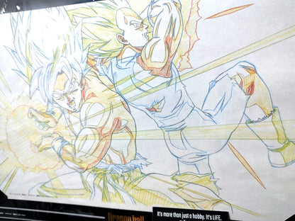 Dragon ball Cel Print Goku Vegeta Kamehameha Anime B Animation JAPAN