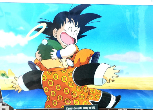 Dragon ball Cel Print 2 Sheets Roshi Goku Anime JAPAN Animation C Limited