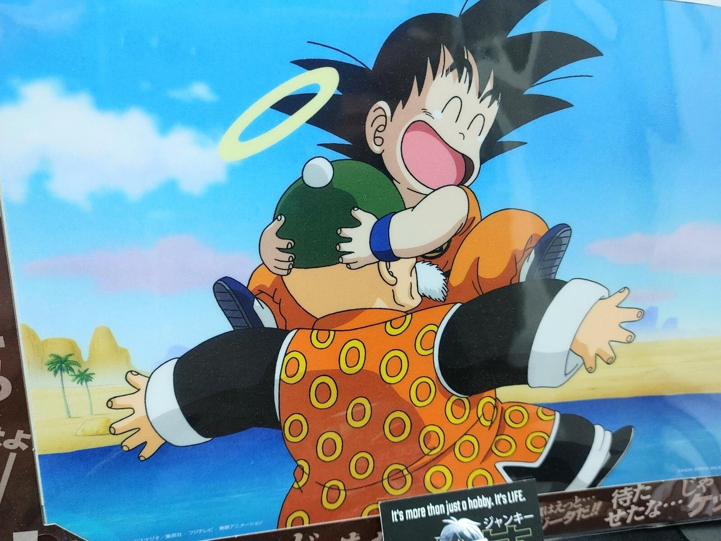 Dragon ball Cel Print 2 Sheets Roshi Goku Anime JAPAN Animation C Limited